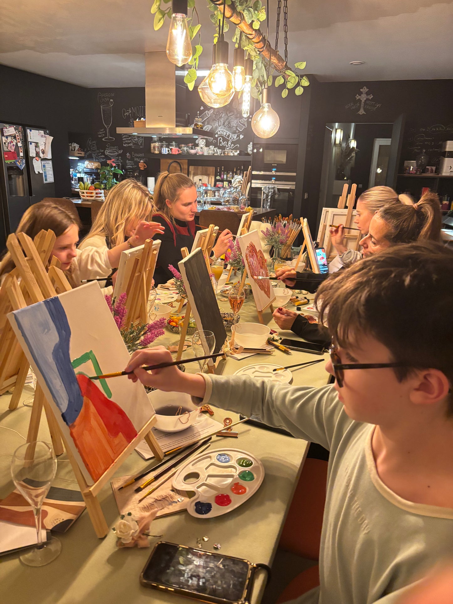 Duo Sip & Paint 6 maart 2025 19:00-21:00u VOLZET