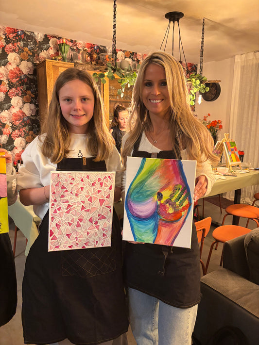 Duo Sip & Paint 6 maart 2025 19:00-21:00u VOLZET